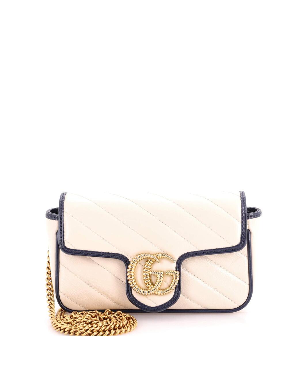Gucci Gg Marmont Flap Bag Diagonal #372757G12B